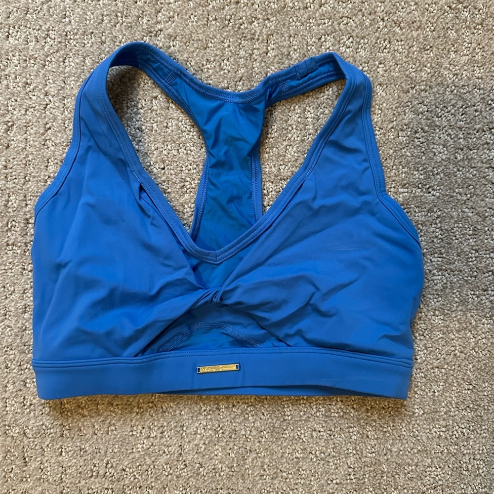 Gymshark WhitneySports Bra Optimist Blue (no pads)